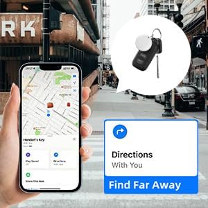 Air TrackerTags-2 Pack Tracker Tag Work with Apple Find My (iOS 14.6 Above Only) Smart Tag Item Finders for Key, Luggage, Backpack,etc. ((White, 2 Pack)