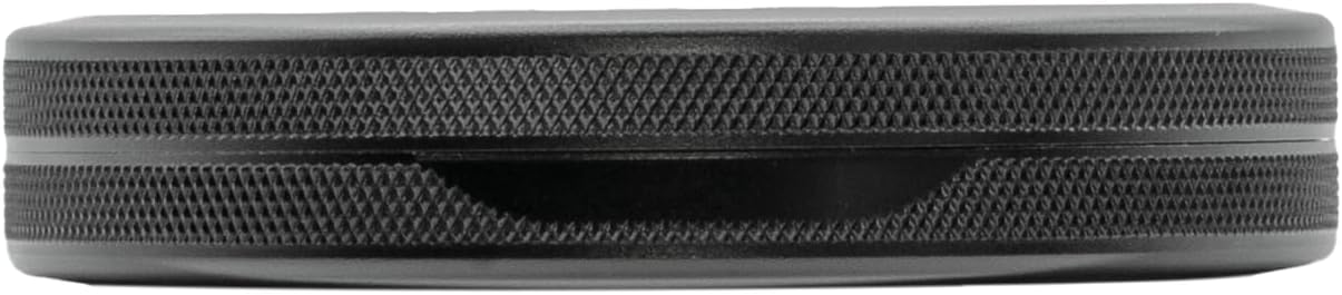 Metal Pouch Can | Metal Container | Slim EDC Pocket Tin | Airtight & Moisture-Resistant | Compact Daily Organizer | Pill Case & Travel Tin | Fatherโs Day Gift for Dad | (Insignia Ed, Black, Slim)