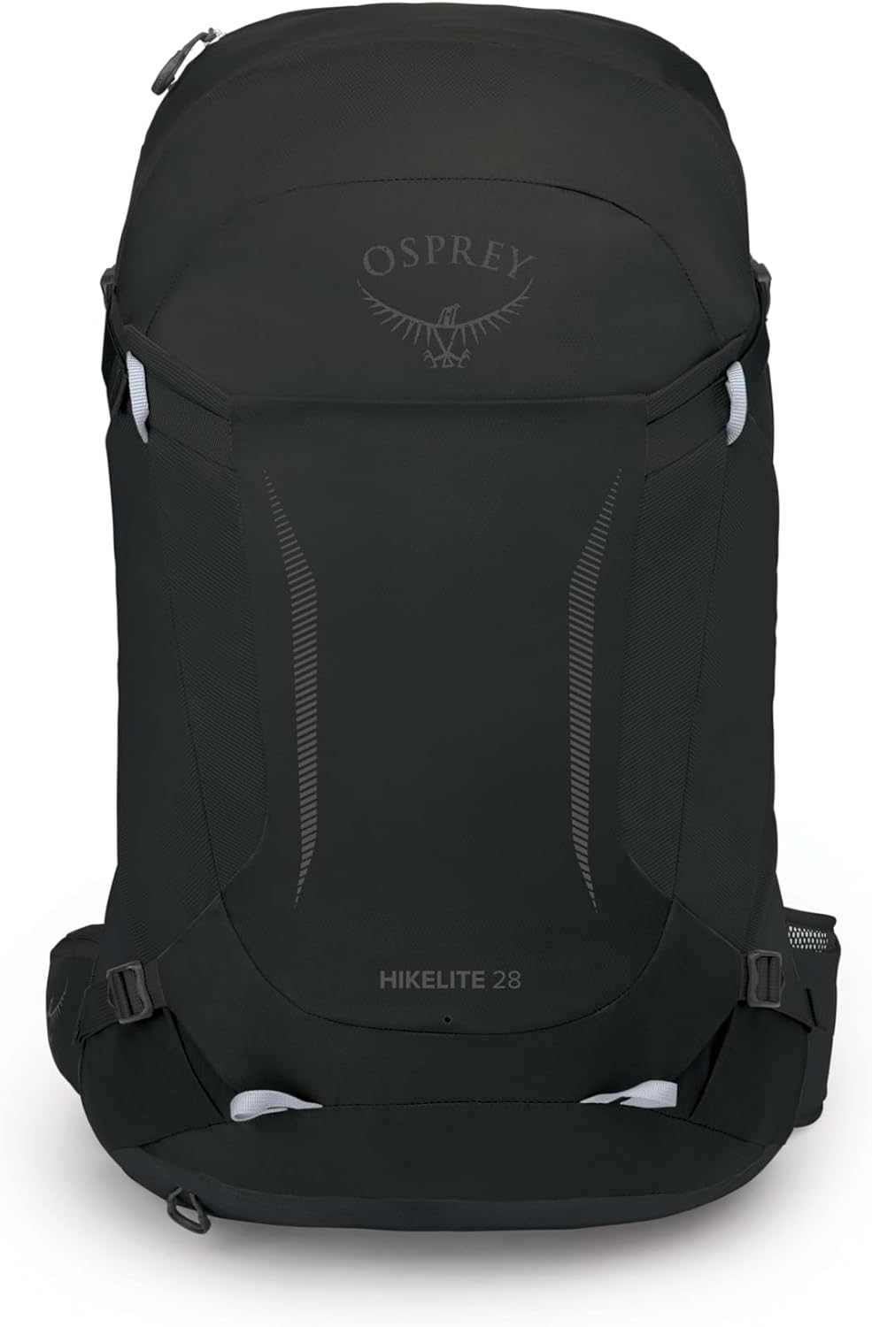Osprey Hikelite 28L Unisex Hiking Backpack, Black, S/M