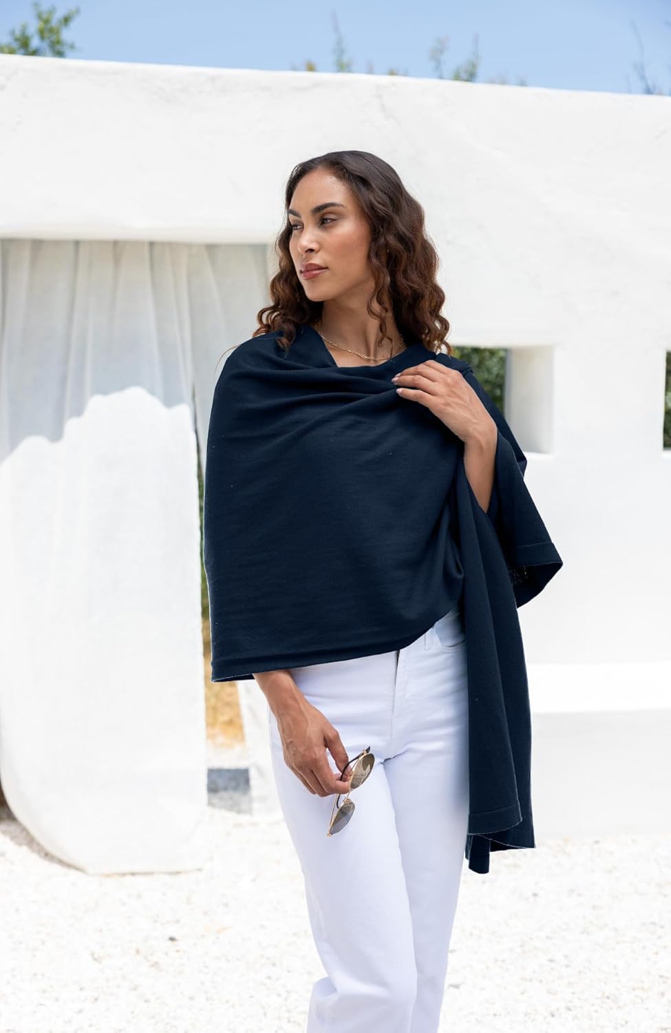 zestt Dreamsoft Travel Scarf, Wrap and Shawl for Women, Organic Cotton