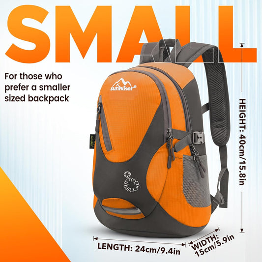sunhiker Small Cycling Hiking Backpack Water Resistant Travel Backpack Lightweight Daypack M0714 (20-25L)