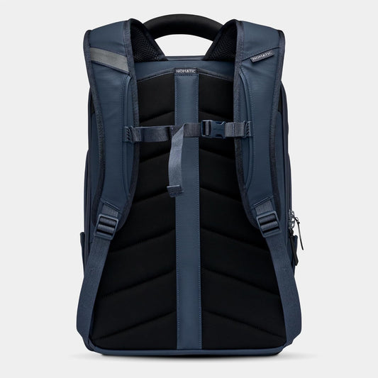 NOMATIC Travel Pack - 20L Water Resistant Laptop Bag - TSA-Ready Expandable Navy Backpack