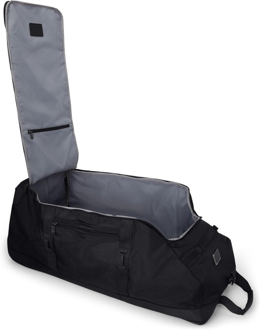 TUMI - Alpha Bravo Collapsible Duffel - 85 L Capacity - Black Duffel for Travel - 31.5" X 14.3" X 12.0" - Black