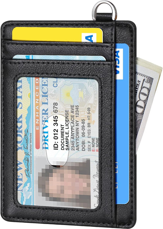 FurArt Slim Minimalist Wallet, Front Pocket Wallets, RFID Blocking, Credit Card Holder for Men & Women
