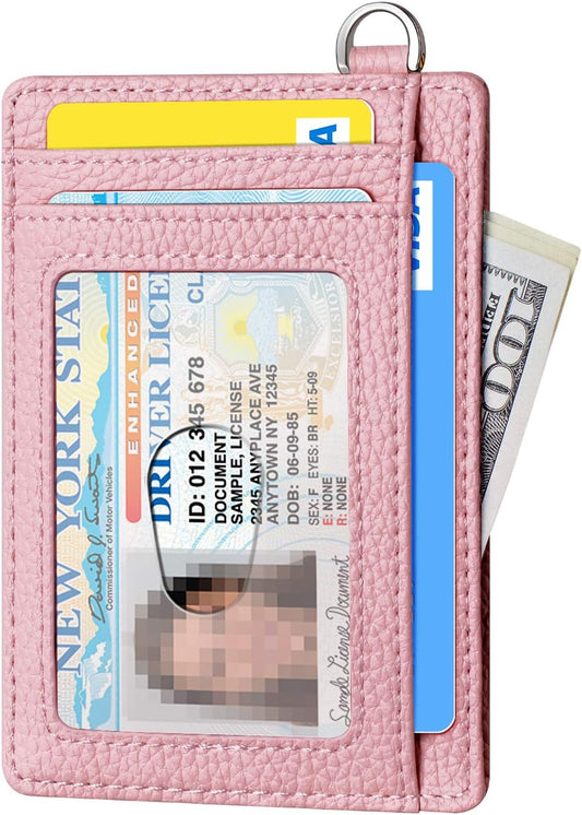 FurArt Slim Minimalist Wallet, Front Pocket Wallets, RFID Blocking, Credit Card Holder for Men & Women
