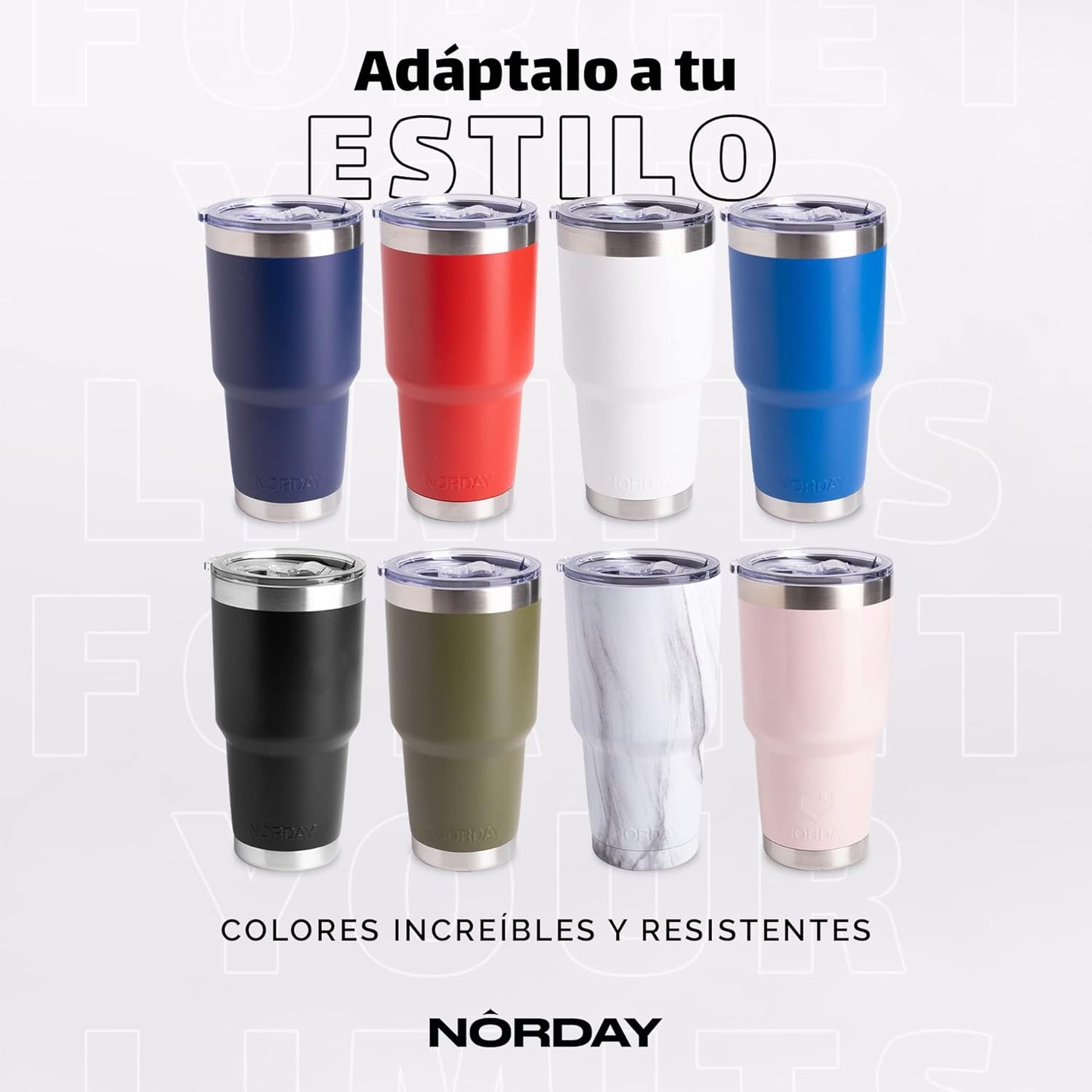 NORDAY | Tumbler with Lid - 30oz - Violet Insulated Tumbler - Stainless Steel Tumblers - Double Wall Vacuum Insulated Travel Coffee Mug for Car Cup Holder - Keeps Temperature for 24hr - Anti Spill Lid