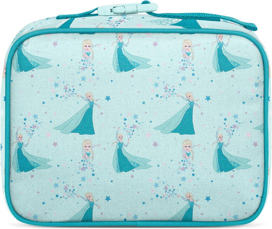 Simple Modern Disney Kids Lunch Box for School | Reusable Insulated Lunch Bag for Toddler, Girl, and Boy | Meal Container with Exterior & Interior Pockets | Hadley Collection | Frozen Elsa's Snowflake