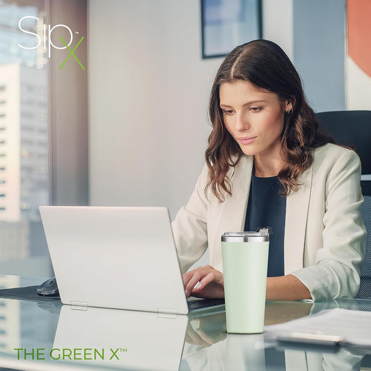 SIPX™ Triple-Insulated Tumblers - 16oz. Premium Modern Tumbler With Lid, insulated Cup Keeps Hot For 6 Hours, Stainless Steel Tumbler Made Of Sustainable Material, Coffee Travel Mug For Home & Office