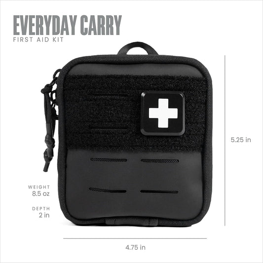 My Medic - Everyday Carry Pro Kit - Black, Life Saving, Portable Trauma Kit