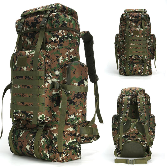 King'sGuard 70L Camping Hiking Backpack Tactical Backpack Military Molle Rucksack Backpack for Outdoor