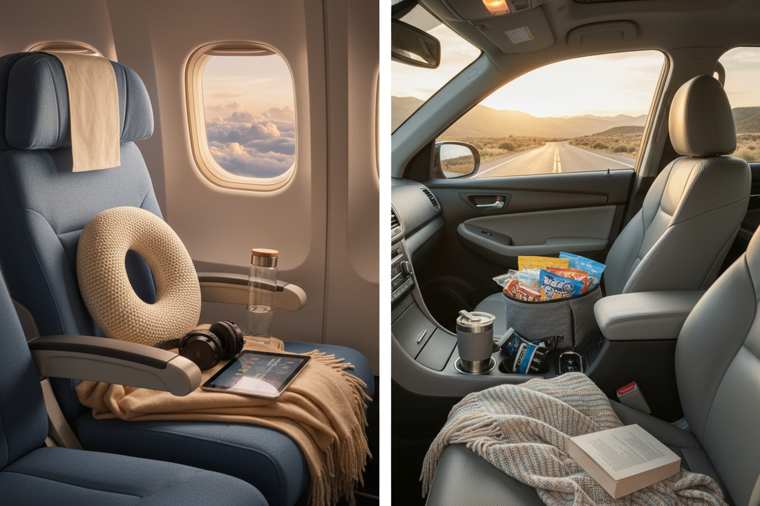 How to Travel Comfortably: Tips for Long Flights and Road Trips