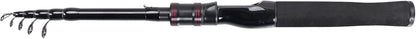 Telescopic Fishing Rod, Collapsible Fishing Rod Portable Spinning Pole for Saltwater and Freshwater, Carbon Fiber Lightweight and Compact Design
