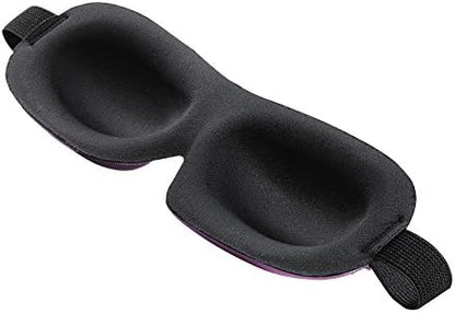 Bucky 40 Blinks No Pressure Printed Eye Mask for Travel & Sleep, Black Dot, One Size