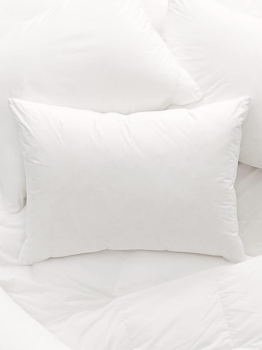 BOLL & BRANCH Down Alternative Pillow - Firm, King - Cooling Shell - Hypoallergenic Primaloft Luxury Down Alternative Fill - Superior Support