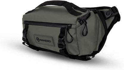 WANDRD ROGUE V1 6L Sling: Compact Camera Sling and Crossbody Bag with Fast Access, 3-Way Carry– Lightweight Everyday Bag Great for Travel, Photography, and Daily Use (Wasatch Green)