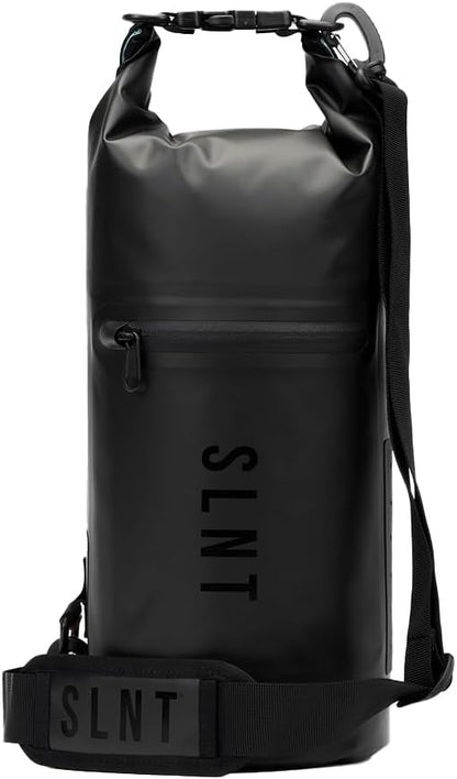 SLNT Waterproof Faraday Dry Bag - 420D Waterproof Nylon Signal Blocking Backpack - Protects Electronics from Water, Spying, Hacking - Blocks RFID, WiFi, Bluetooth, NFC, Cellular, GPS, EMF (5 Liter)