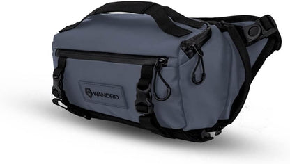 WANDRD ROGUE V1 6L Sling: Compact Camera Sling and Crossbody Bag with Fast Access, 3-Way Carry– Lightweight Everyday Bag Great for Travel, Photography, and Daily Use (Aegean Blue)