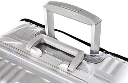 JenKin Luggage Protector Suitcase Cover PVC Waterproof Travel Suitcase Fits Most to 30"（30" (21.3" L x 13.4" W x 29.5" H)）