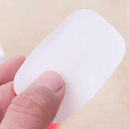 5 Boxes 500 Sheets Disposable Soap Paper Hand Cleaner Fragrance Mini Color Soap Paper for school Indoor, Outdoor, Travel, Camping Hiking Shampoo