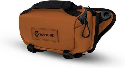 WANDRD ROGUE V1 3L Sling: Compact Camera Sling and Crossbody Bag with Fast Access, 3-Way Carry– Lightweight Everyday Bag Great for Travel, Photography, and Daily Use (Sedona Orange)