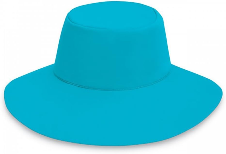 Wallaroo Hat Company – Women’s Aqua Hat – UPF 50+ Sun Protection, Packable Design Featuring Chin Strap for Medium Crown Sizes