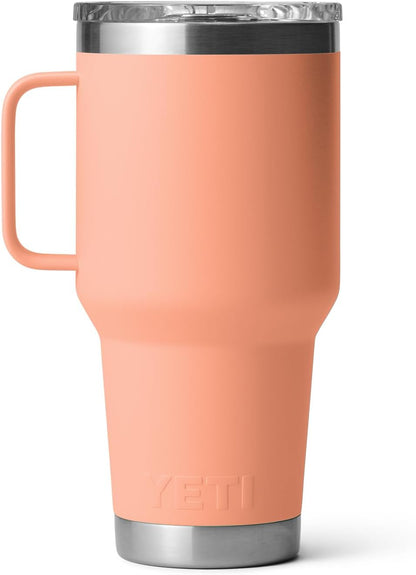 YETI Rambler 30 oz Travel Mug, Stainless Steel, Vacuum Insulated with Stronghold Lid