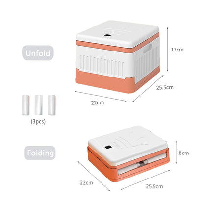 SunnySmile Toddler Travel Potty,Kids Portable Potty,Used for Indoor and Outdoor, Outdoor Camping, Traffic Jams and Travel, Etc. Lncludes 45 Replacement Bags.
