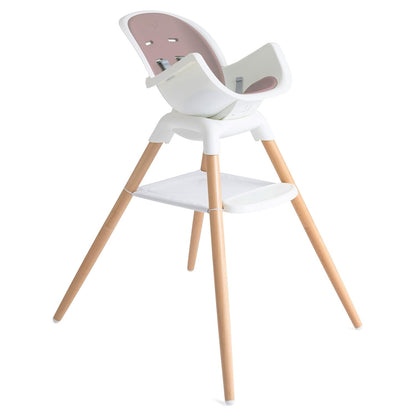 Joie Chai Multi-Mode Highchair - European Beech Wood, Convertible, 9+ Modes, Birth up to 60 lb. (Lola)