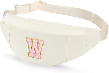 MAXTOP Large Crossbody Fanny Pack with 4-Zipper Pockets,Gifts for Enjoy Sports Festival Workout Traveling Running Casual Hands-Free Wallets Waist Pack Phone Bag Carrying All Phones