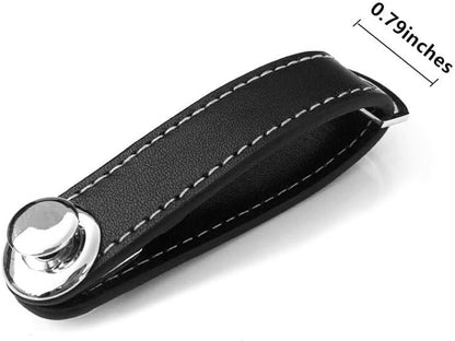 Compact Key Holder - Stylish & Practical Pocket Key Organizer With Secure Locking Mechanism. (Black)