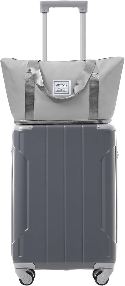 Merax Luggage Set 3 Piece, 20 Inch Carry on Spinner Suitcase with Corner Guards, Lightweight Durable, Airline Approved for Business or Weekend Travel