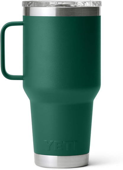 YETI Rambler 30 oz Travel Mug, Stainless Steel, Vacuum Insulated with Stronghold Lid