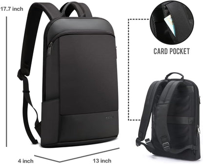 BOPAI 17 inch Super Slim Laptop Backpack Men&Women Anti Theft Backpack Waterproof College Backpack Travel Laptop Backpack for Men Business Laptop Backpack Casual Daypack for Men
