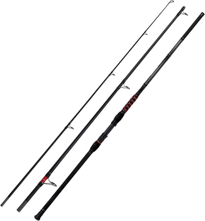 Fiblink Surf Spinning Fishing Rod 2-Piece/3-Piece Carbon Fiber Travel Fishing Rod (9-Feet / 11-Feet & 12-Feet & 15-Feet)