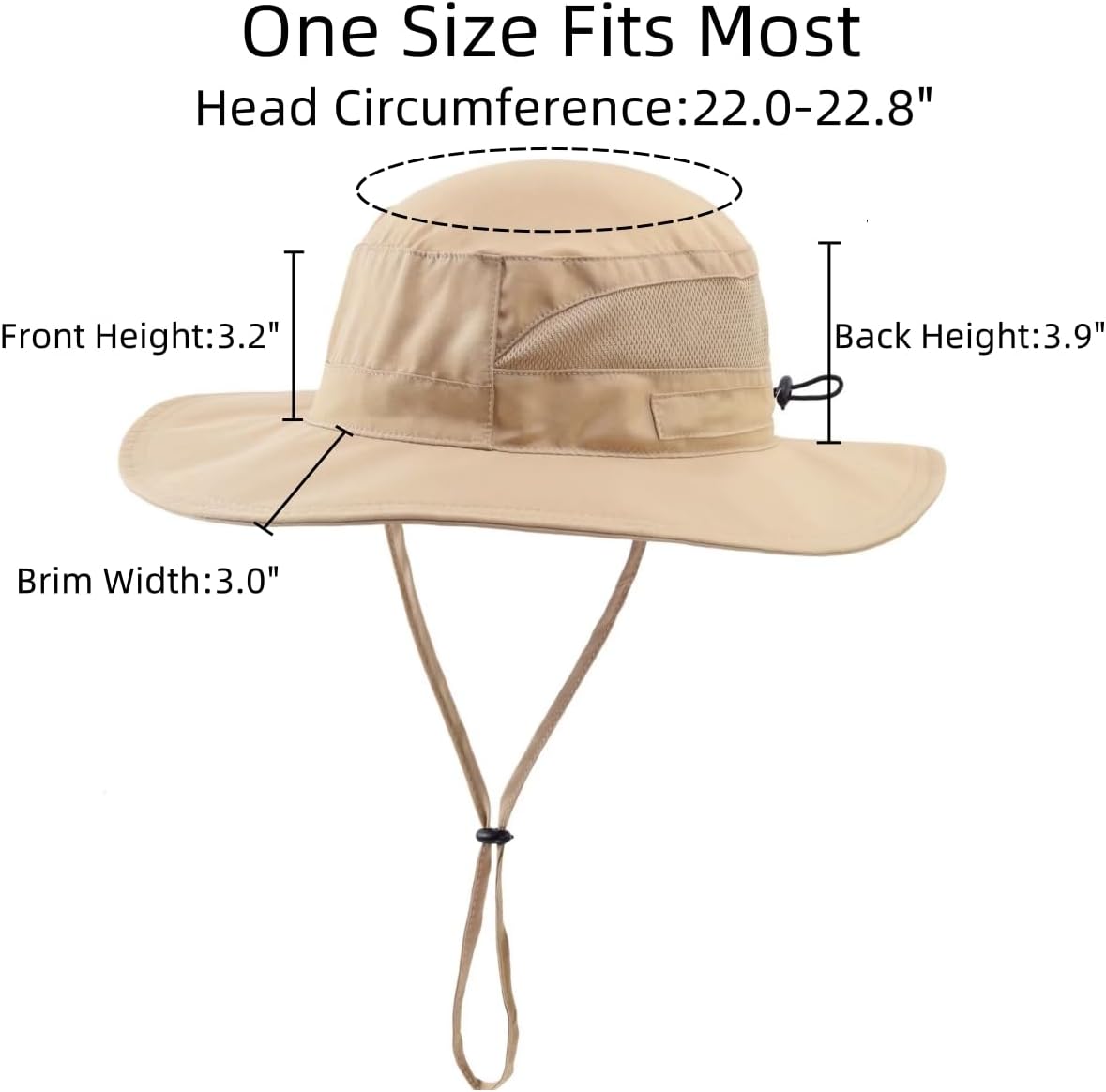 Connectyle Women's UPF 50+ Sun Hat UV Protection Wide Brim Bucket Hat Summer Beach Hats Fishing Hiking Outdoor Safari Hats
