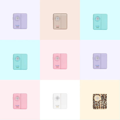 She's Birdie - The Original Personal Safety Door Alarm for Travel, at Home, or Window Security - Portable, Loud Siren, Flashing Light Alert + Built in Flashlight, Rechargeable, Rental Safe (Aqua)