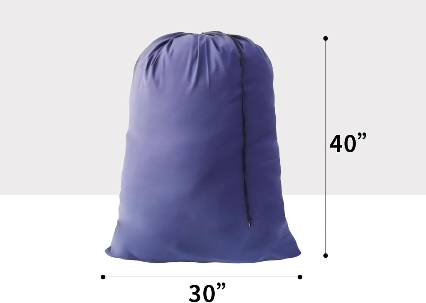Extra Large Laundry Bag Travel Laundry Bags with Drawstring Closure, 30"x40" Machine Washable Dirty Clothes Organizer for college, dorm and apartment dwellers (6 Pcs Blue)