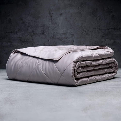 LUXOME Lightweight Blanket | 100% Rayon (Viscose) from Bamboo Fabric & Fill | King/Cal King - 98"x92" | Thermal-Regulating | Super Soft | Dove