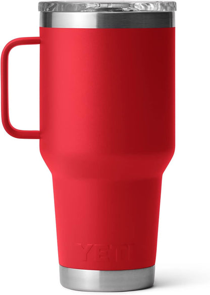 YETI Rambler 30 oz Travel Mug, Stainless Steel, Vacuum Insulated with Stronghold Lid