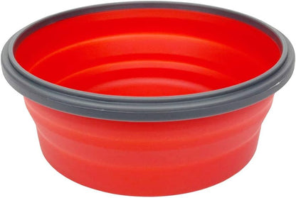 CARTINTS 1200ml Large Collapsible Food Containers Silicone Lunch Containers Silicone Leftover Food Containers, Ideal for Camping Travel, 3Pack