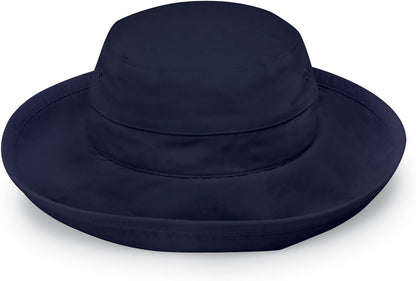 Wallaroo Hat Company Women’s Casual Traveler Sun Hat - UPF 50+ Sun Protection, Wide Brim, Packable, Adjustable, Medium