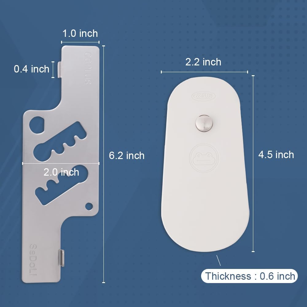 SeDoLi Portable Door Lock (Mute Dark Grey)