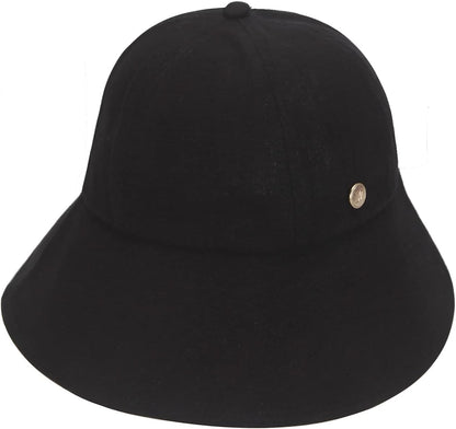 Linen Victorian Bonnet Hat Sun Cap, Foldable Summer Visor | New Katy