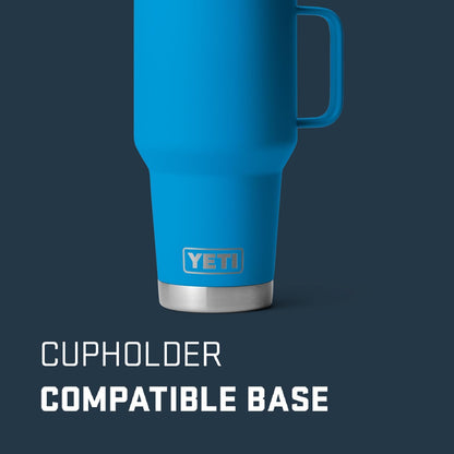 YETI Rambler 30 oz Travel Mug, Stainless Steel, Vacuum Insulated with Stronghold Lid