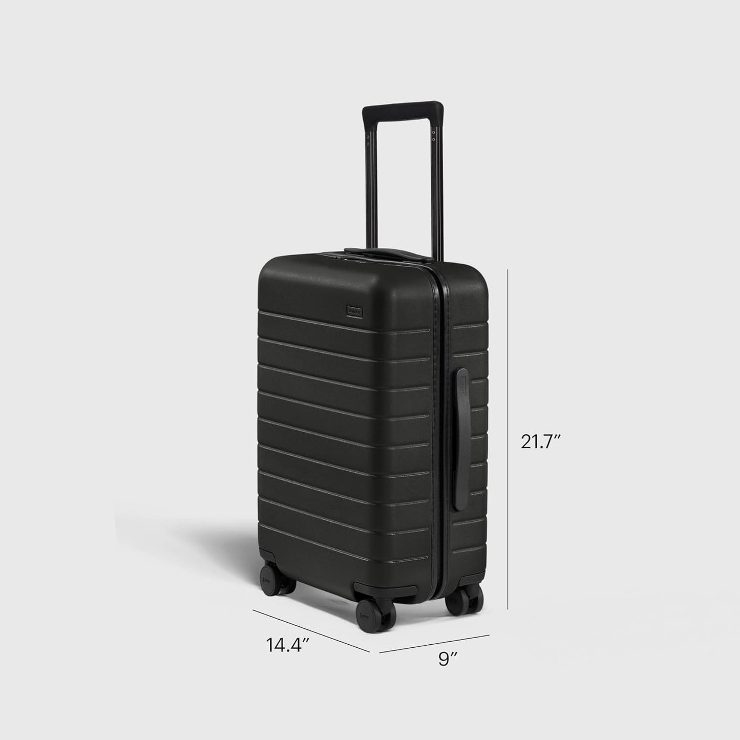 Away Carry-On Luggage, Lightweight Hardside Suitcase with Spinner Wheels, 22 Inch Airline Approved, TSA Lock, Sea Green