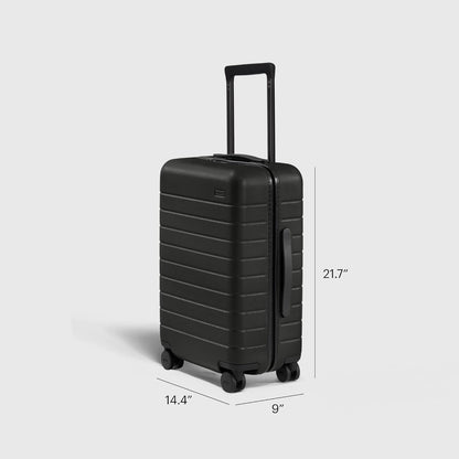 Away Carry-On Luggage, Lightweight Hardside Suitcase with Spinner Wheels, 22 Inch Airline Approved, TSA Lock, Tango Red