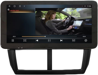Kunfine CarPlay Android Auto Navigation Stereo GPS Radio Reverse Camera Display 10.33" QLED Touchscreen Headunit Tablet Pad Media Player for Subaru Forester 2007-2013, if Applicable Octa Core 6G+128G