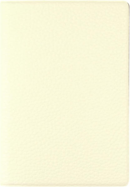Fenice Classic Passport Cover Holder Wallet Case for Travel Essential RFID Blocking Vegan Leather Waterproof (WHITE)