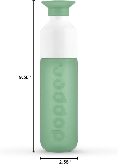 Preserve Dopper Water Bottle, 15.25 Ounce, Moody Mint