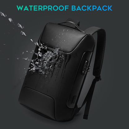 BANGE Anti Theft Backpack,Smart Work Backpack with USB Charging Port, Business Laptop Fit for 15.6 INCH Laptop…